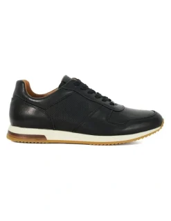 Dune London Trilogy Sneaker In Black