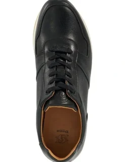 Dune London Trilogy Sneaker In Black