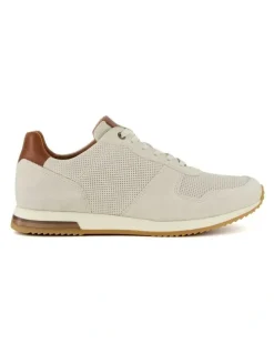 Dune London Trilogy Sneaker in Off White