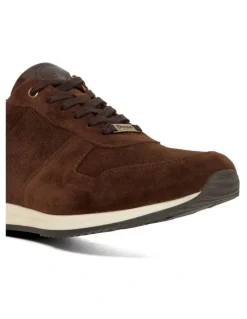 Dune London Trilogy Sneaker In Brown