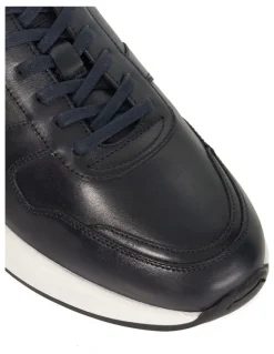 Dune London Tris Runner Shoes in Navy