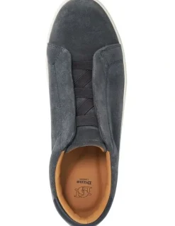 Dune London Troys Sneaker in Navy