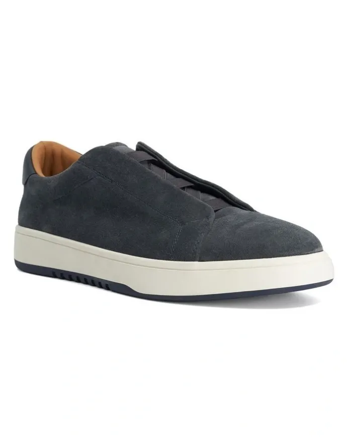 Dune London Troys Sneaker in Navy