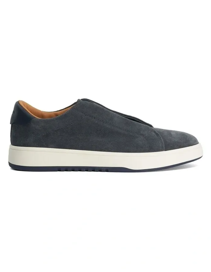 Dune London Troys Sneaker in Navy