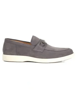 Dune London Bosse Loafer in Grey