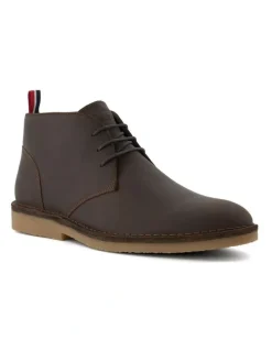Dune London Creed Boot In Brown