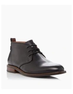 Dune London Marching Ankle Boot in Black