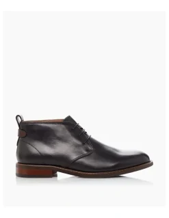 Dune London Marching Ankle Boot in Black