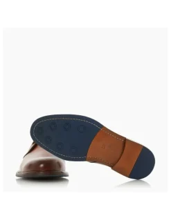 Dune London Marching Boot in Brown