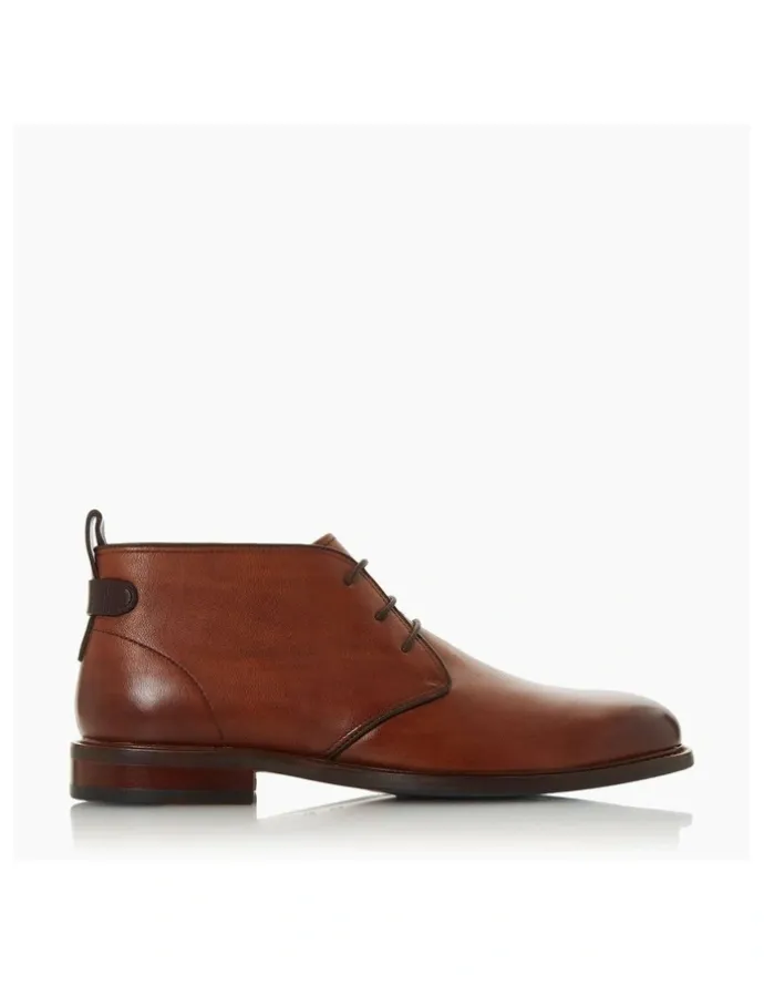 Dune London Marching Boot in Brown