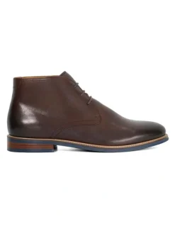 Dune London Millers Boot in Burgundy