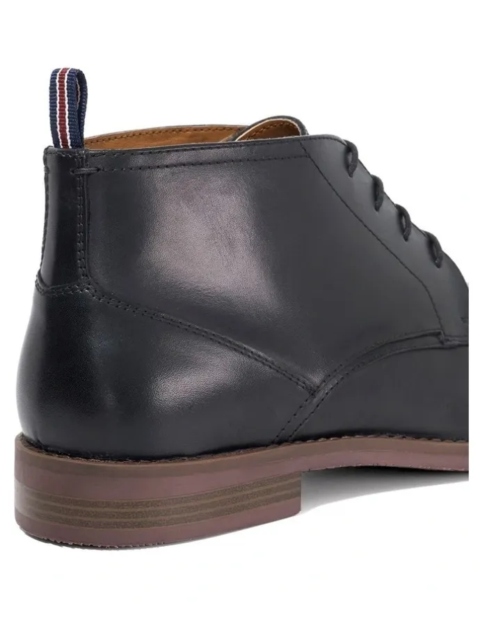 Dune London Minato Lace Up Boot in Black