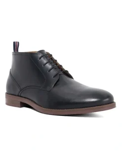 Dune London Minato Lace Up Boot in Black