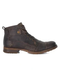 Dune London Simon Boot in Brown