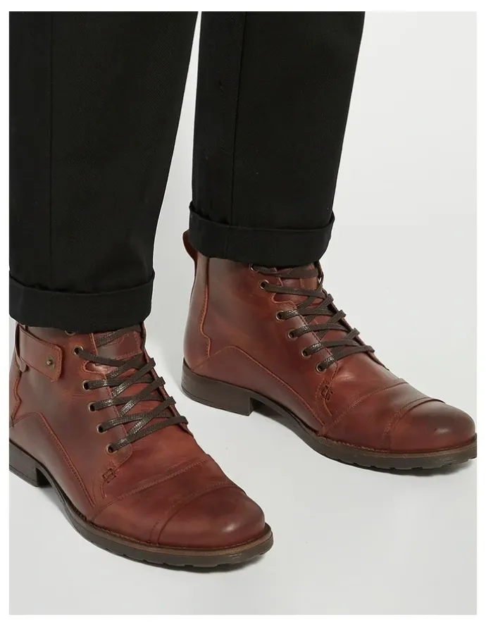 Dune London Simon Boot in Tan