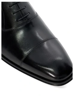 Dune London Solver Oxford Shoes in Black