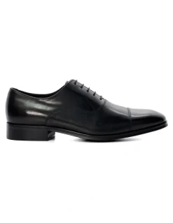 Dune London Solver Oxford Shoes in Black