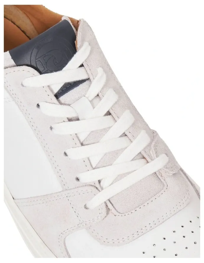 Dune London Tawly Trainer In White
