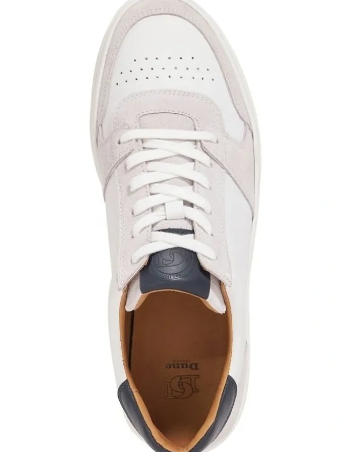 Dune London Tawly Trainer In White