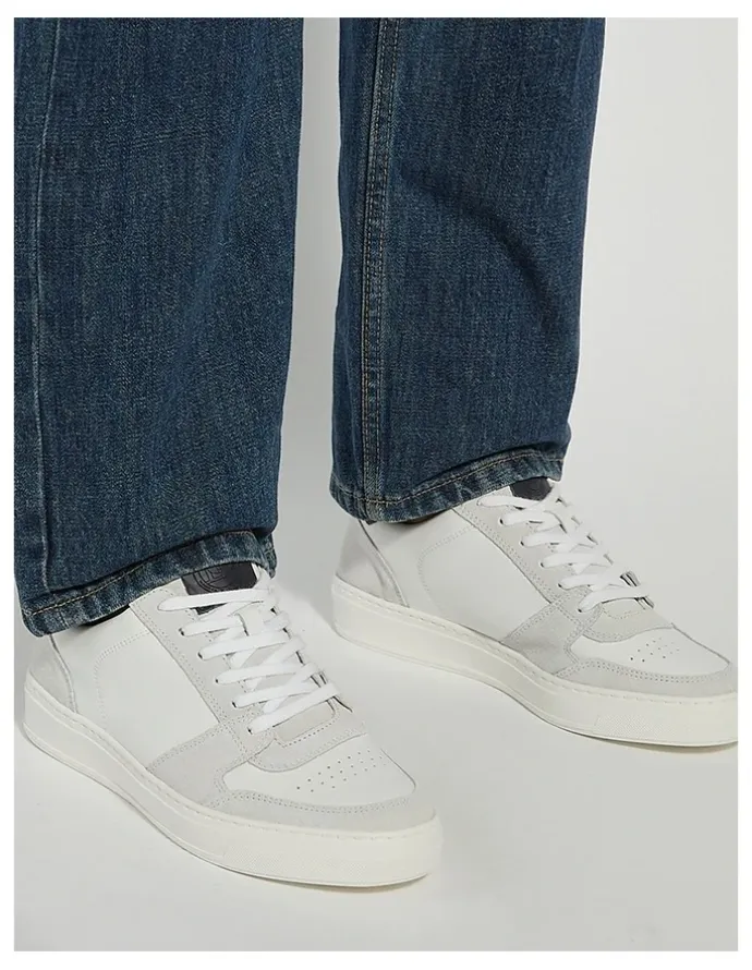 Dune London Tawly Trainer In White