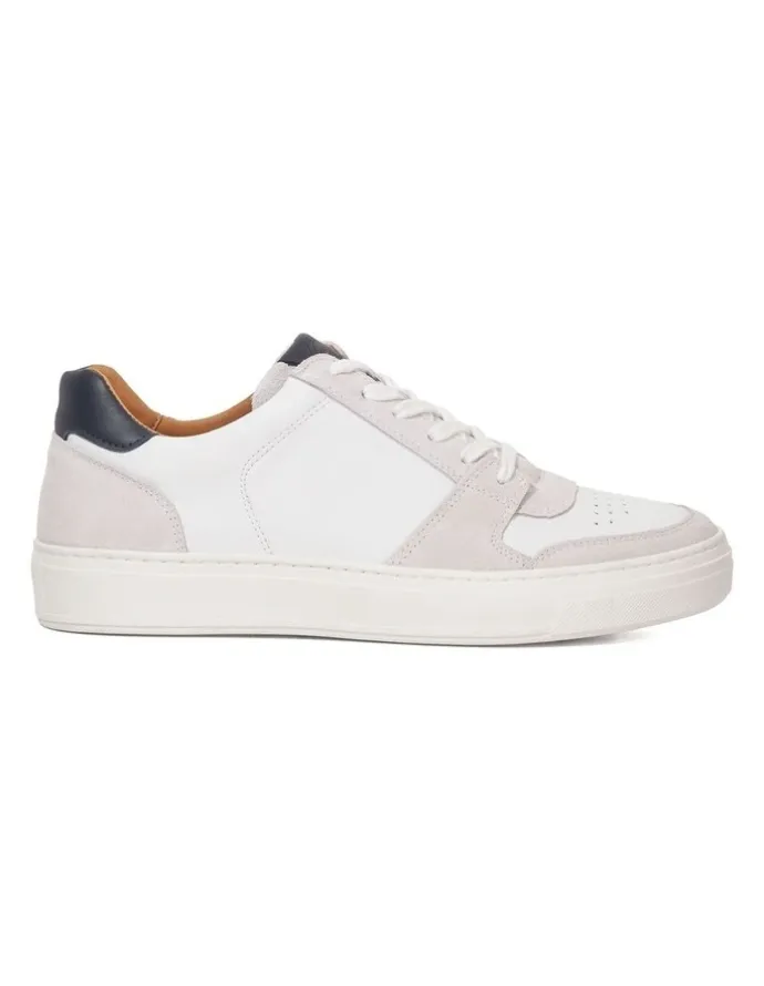 Dune London Tawly Trainer In White
