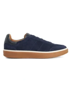 Dune London Tony Trainer Shoes in Navy