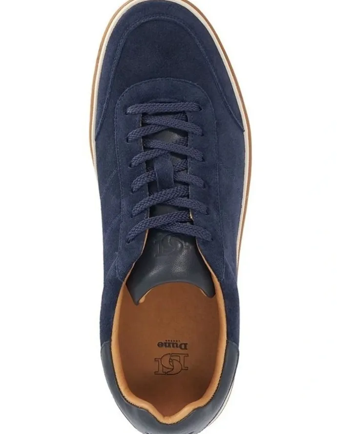 Dune London Tony Trainer Shoes in Navy