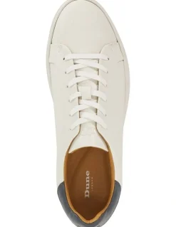 Dune London Traces Trainer in White