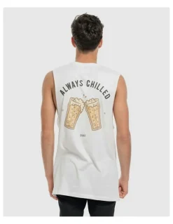 DVNT Always Chilled Tank in White