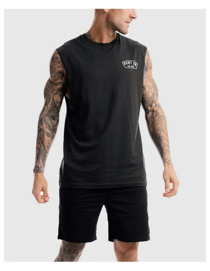 DVNT Bailey Tank in Charcoal