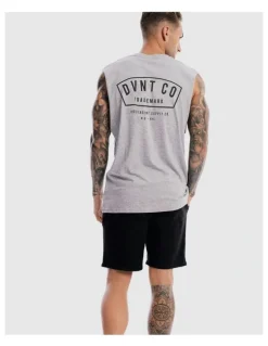 DVNT Bailey Tank in Grey Marle