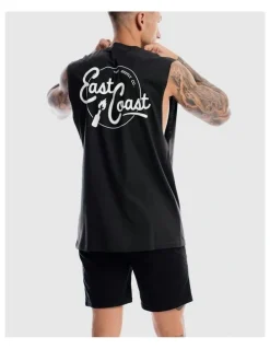 DVNT East Coast Tank in Charcoal