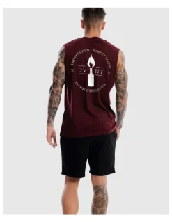 DVNT Emblem 2.0 Tank in Burgundy
