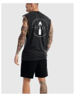 DVNT Emblem 2.0 Tank in Charcoal