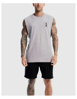 DVNT Emblem 2.0 Tank in Grey Marle