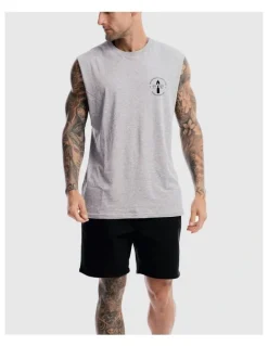 DVNT Emblem 2.0 Tank in Grey Marle