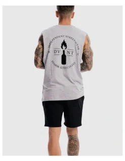 DVNT Emblem 2.0 Tank in Grey Marle
