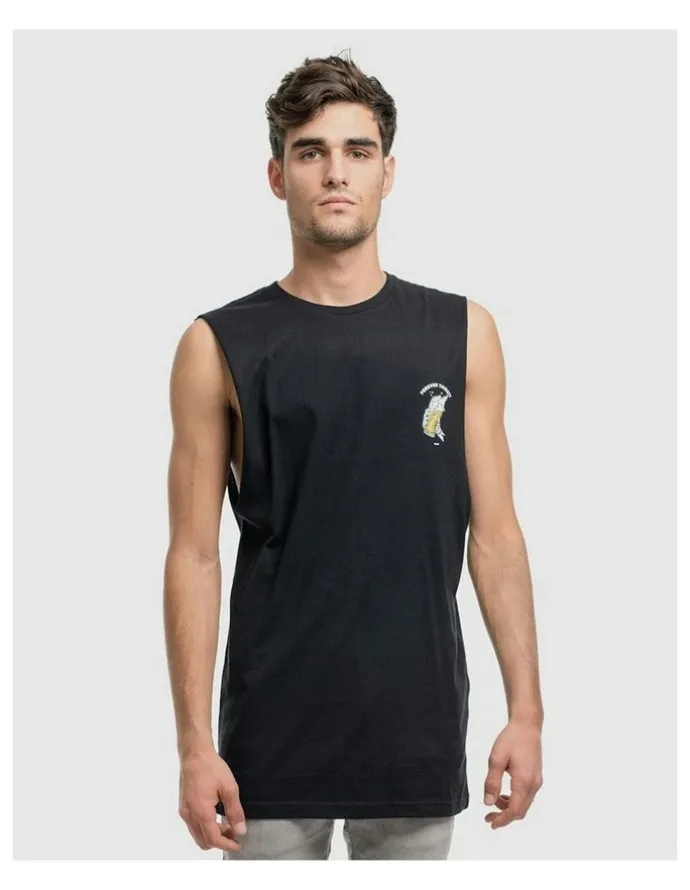 DVNT Forever Thirsty Tank in Black