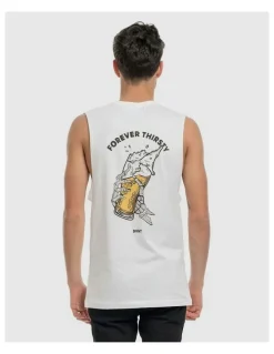DVNT Forever Thirsty Tank in White