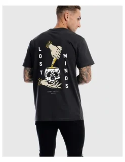 DVNT Lost Minds Tank in Charcoal