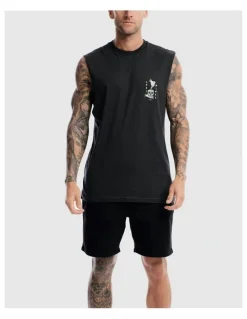 DVNT Lost Minds Tank in Charcoal
