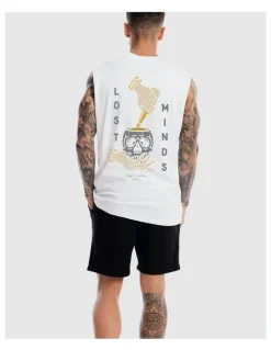 DVNT Lost Minds Tank in White