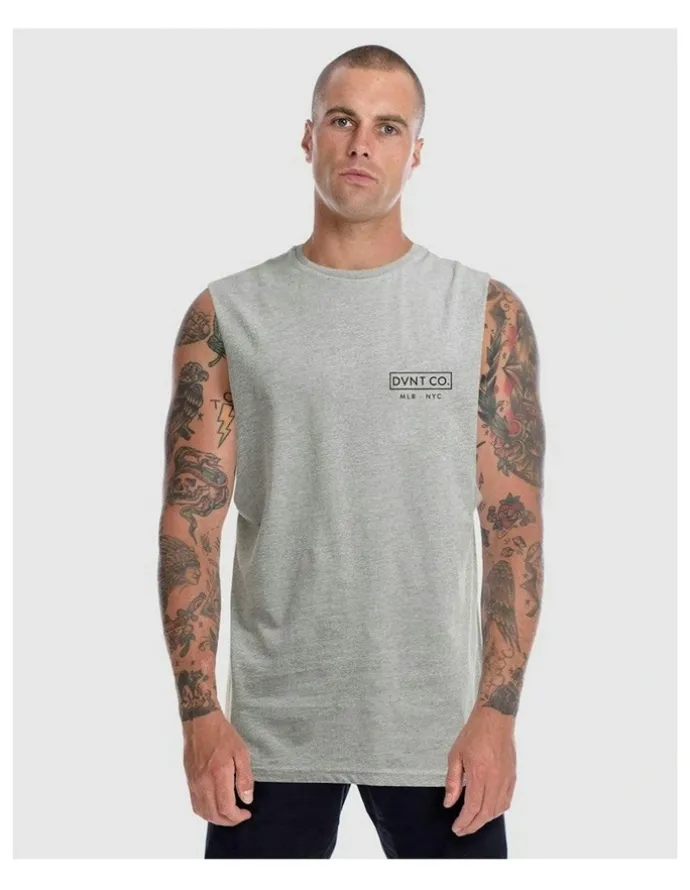 DVNT NYC Tank in Grey Marle