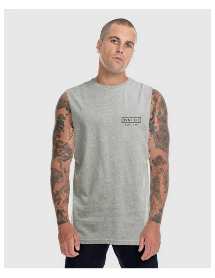 DVNT NYC Tank in Grey Marle