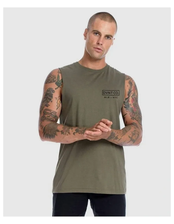 DVNT NYC Tank in Olive
