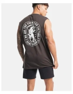 DVNT Panther Tank in Charcoal