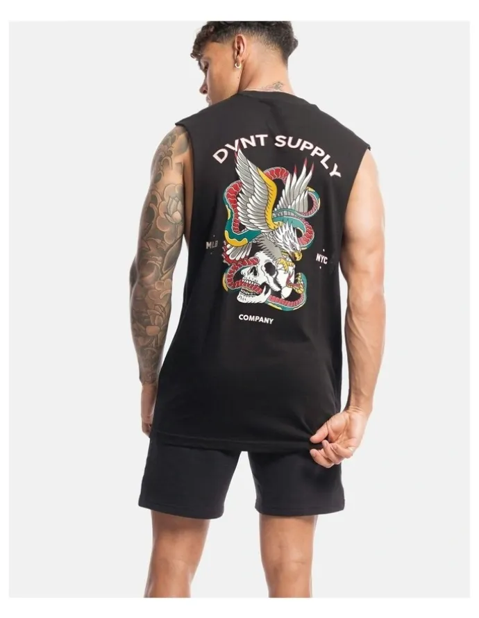 DVNT Prey Tank in Black