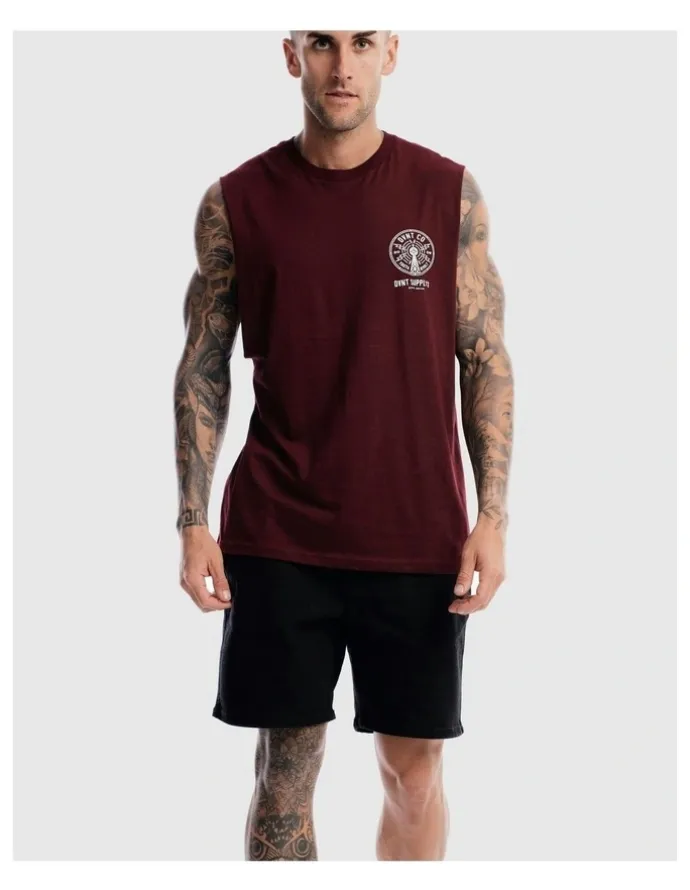 DVNT Radio Revolt Tank in Burgundy