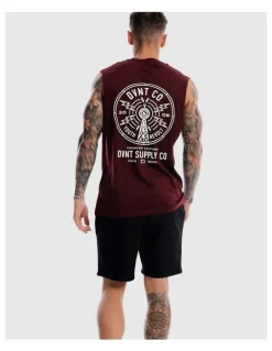 DVNT Radio Revolt Tank in Burgundy