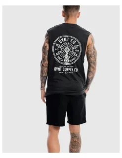 DVNT Radio Revolt Tank in Charcoal